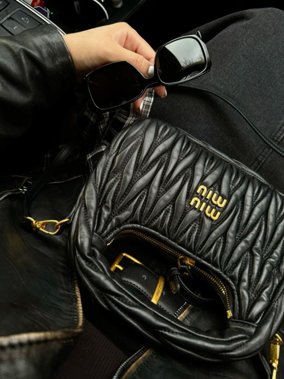 Miu Miu Matelassé Wander Bag