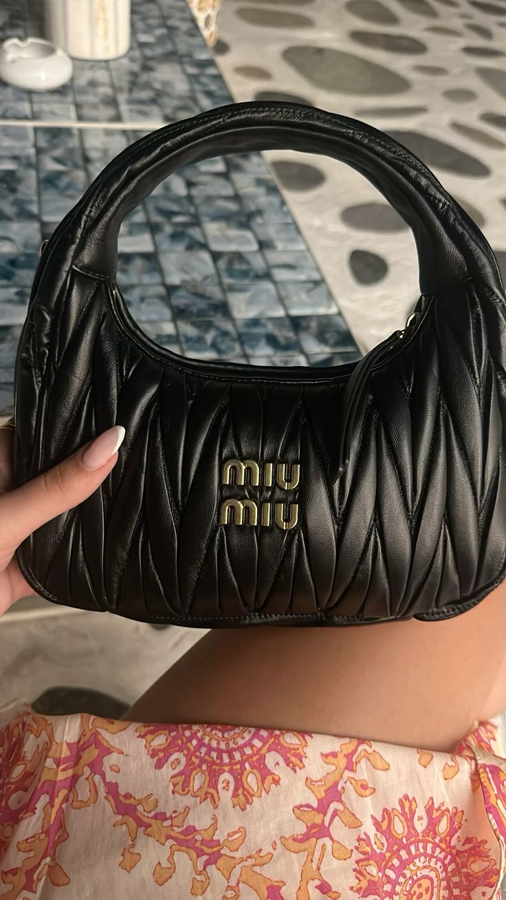 Miu Miu Matelassé Wander Bag