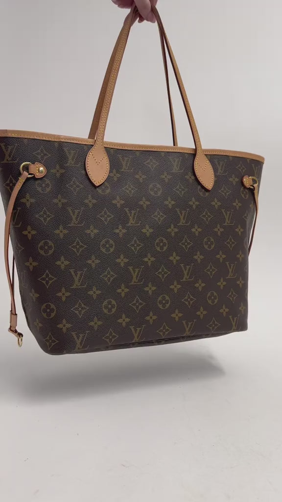 Neverfull MM LV – Vermelho Cereja